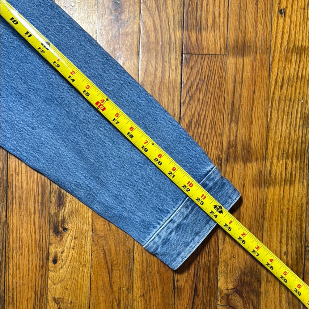 YONY Denim Chore Jacket Made in USA Medium Blue Wash Patch Pocket Minimal XL - Picture 8 of 13